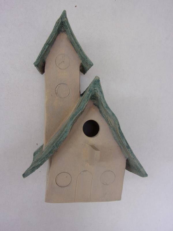 Vogelhuisje nr.3505. "Kerk" €.140.-