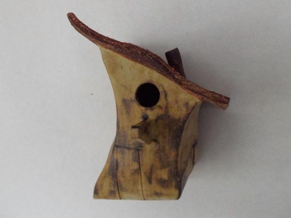 Vogelhuisje nr.2559. "Vierkant platdak" €.100.-