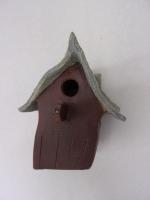 Vogelhuisje nr.3116. "Vierkant scheefwonen" €.90.-
