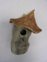 Vogelhuisje nr.3089. "Rond spitsdak scheef" &euro;.90.-