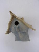 Vogelhuisje nr.3172. "Vierkant scheefwonen" €.90.-