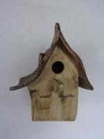 Vogelhuisje nr.3213. "Vierkant scheefwonen" €.90.-