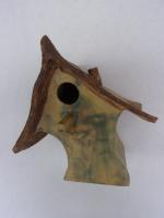 Vogelhuisje nr.3321. "Vierkant scheefwonen" €.90.-