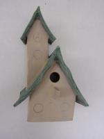 Vogelhuisje nr.3505. "Kerk" &euro;.140.-